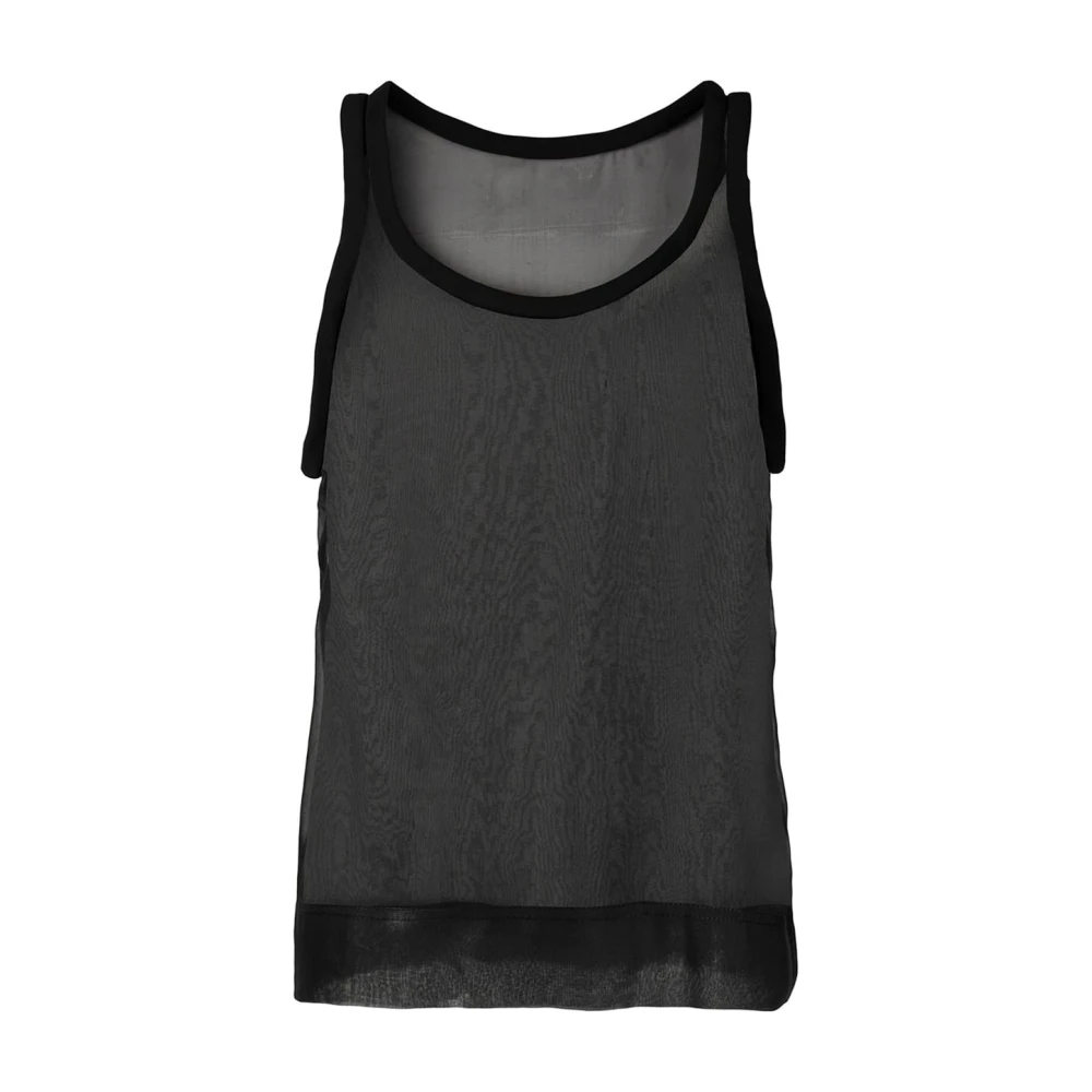 Valentino Garavani Stijlvolle TOP met Uniek Ontwerp Black Dames