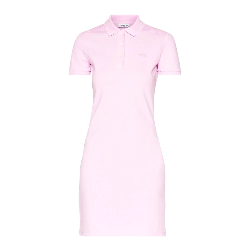 Lacoste Shirt Dresses Pink Dames