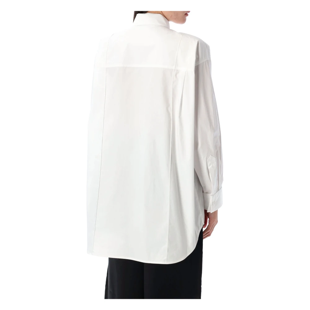 Remain Birger Christensen Oversized Shirt in Trendy Stijl White Dames