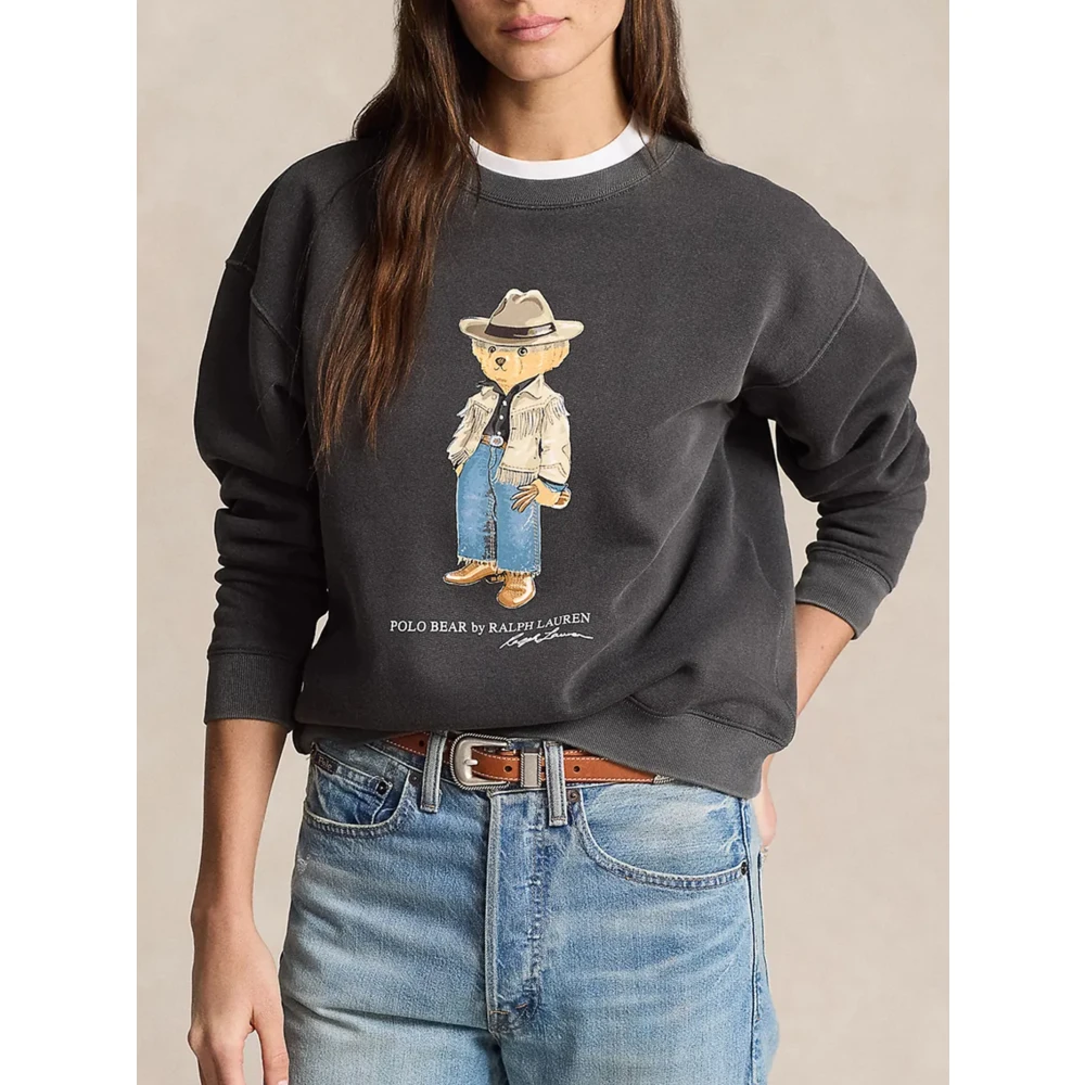 Ralph Lauren Sweatshirt Black Dames