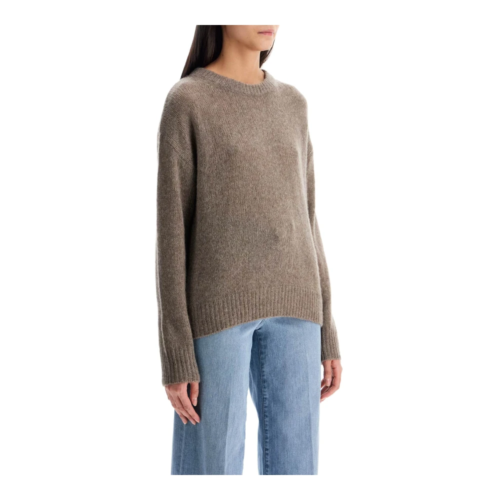 Lisa Yang Kasjmier Zijde Lova Pullover Trui Brown Dames