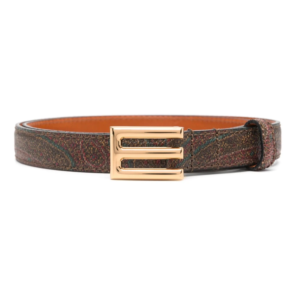 ETRO Rode Elegant Riem Red Heren