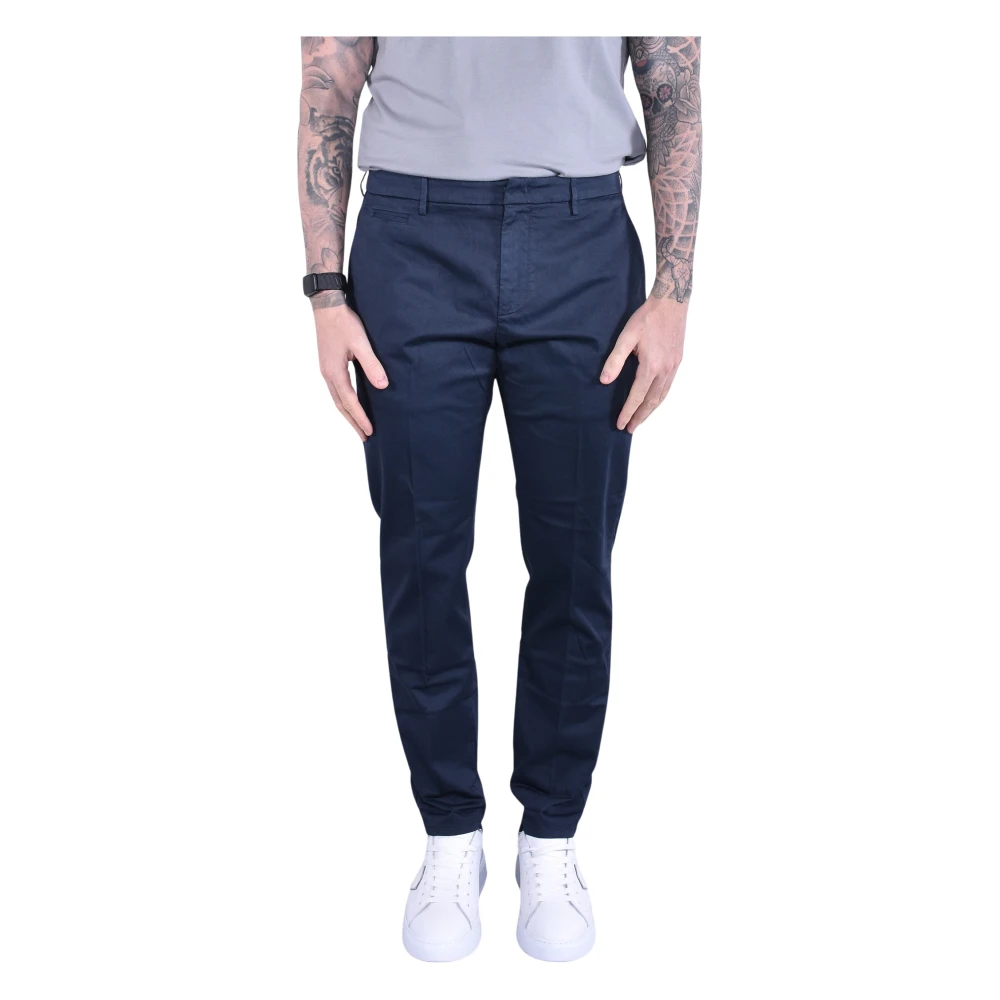 Dondup Uomo Blu Pantaloni, W29, New,