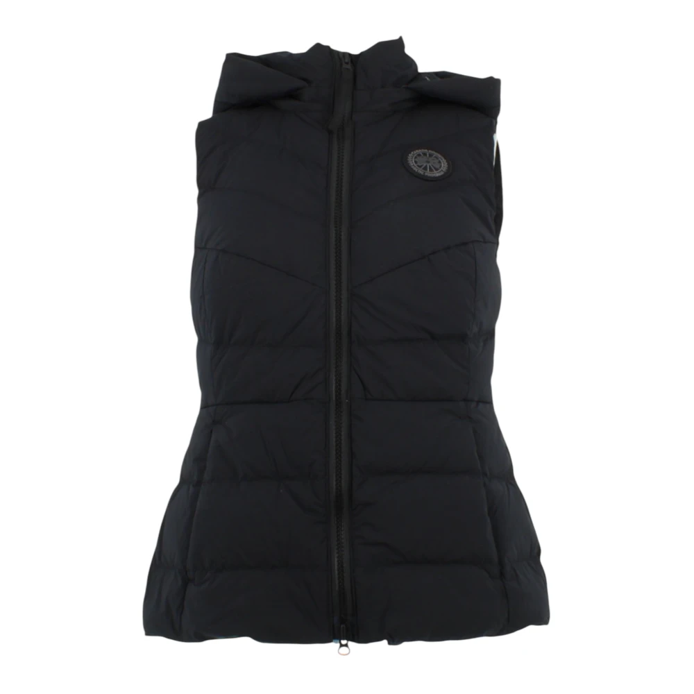 Canada Goose Svart Clair Vest Vinterrock Black, Dam