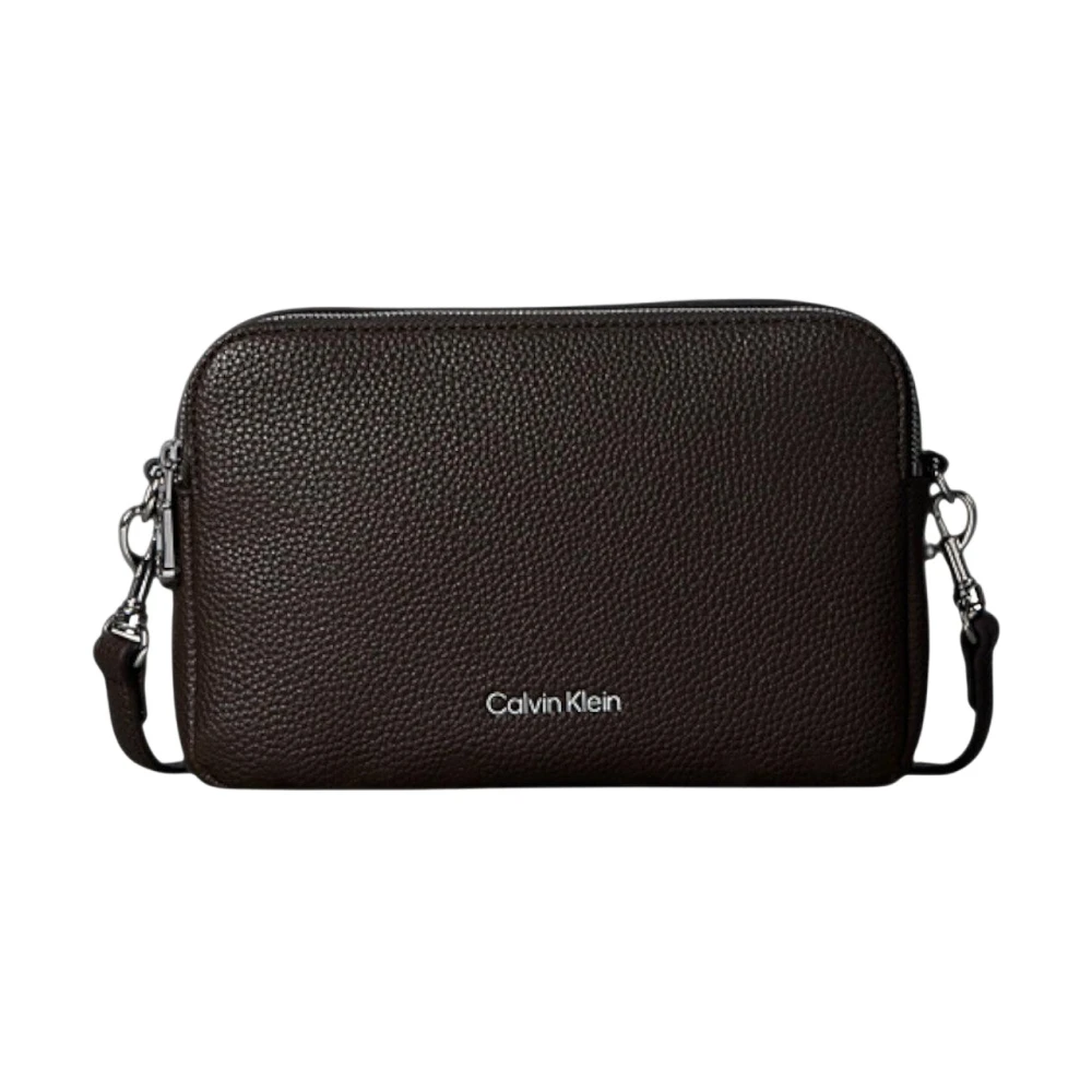 Calvin Klein Women's Webbing 2x Strap Camera Bag Lv04f3656g Crossover - Image 4