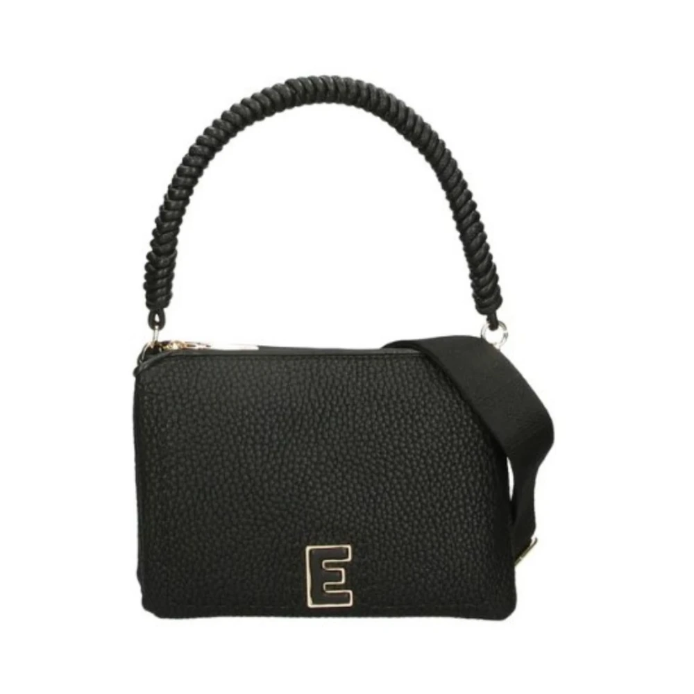 Ermanno Scervino Zachte Crossbody Tas voor Vrouwen Black Dames