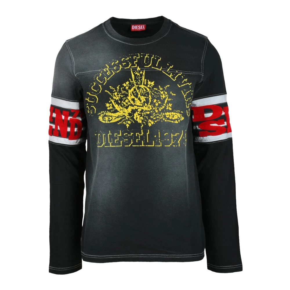 Diesel Katoenen T-shirt Multicolor Heren