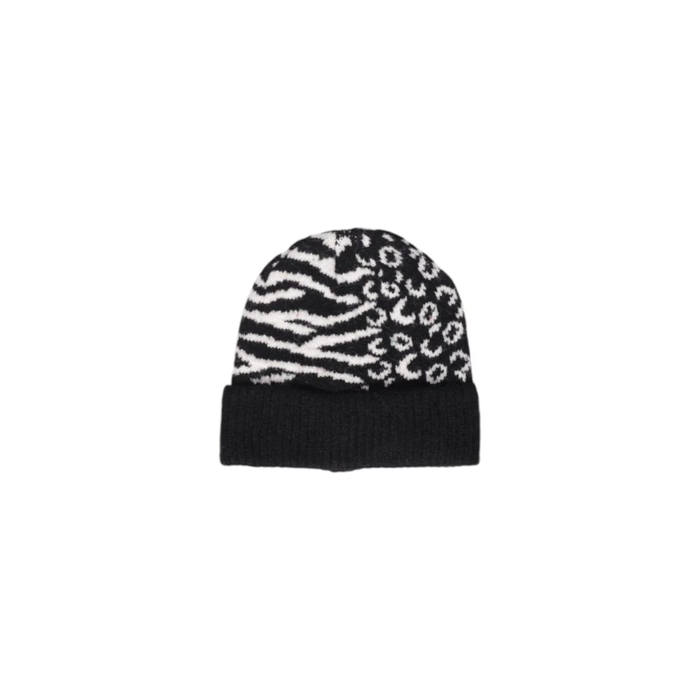 Only Zwarte Acryl Dameshoed Herfst Winter Collectie Black Dames