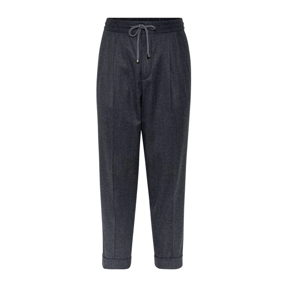 Trousers > Slim-fit Trousers - - Brunello Cucinelli - Modalova