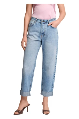 Denimbyxor med Uppvik