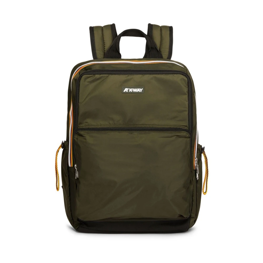 K-Way Unisex Verde Borse, Taglia Unica, New,