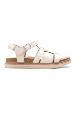 Off White Dam Sandal - Arwell Sun