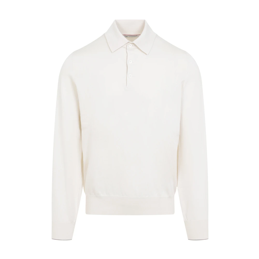 BRUNELLO CUCINELLI Witte Trui voor Mannen White Heren