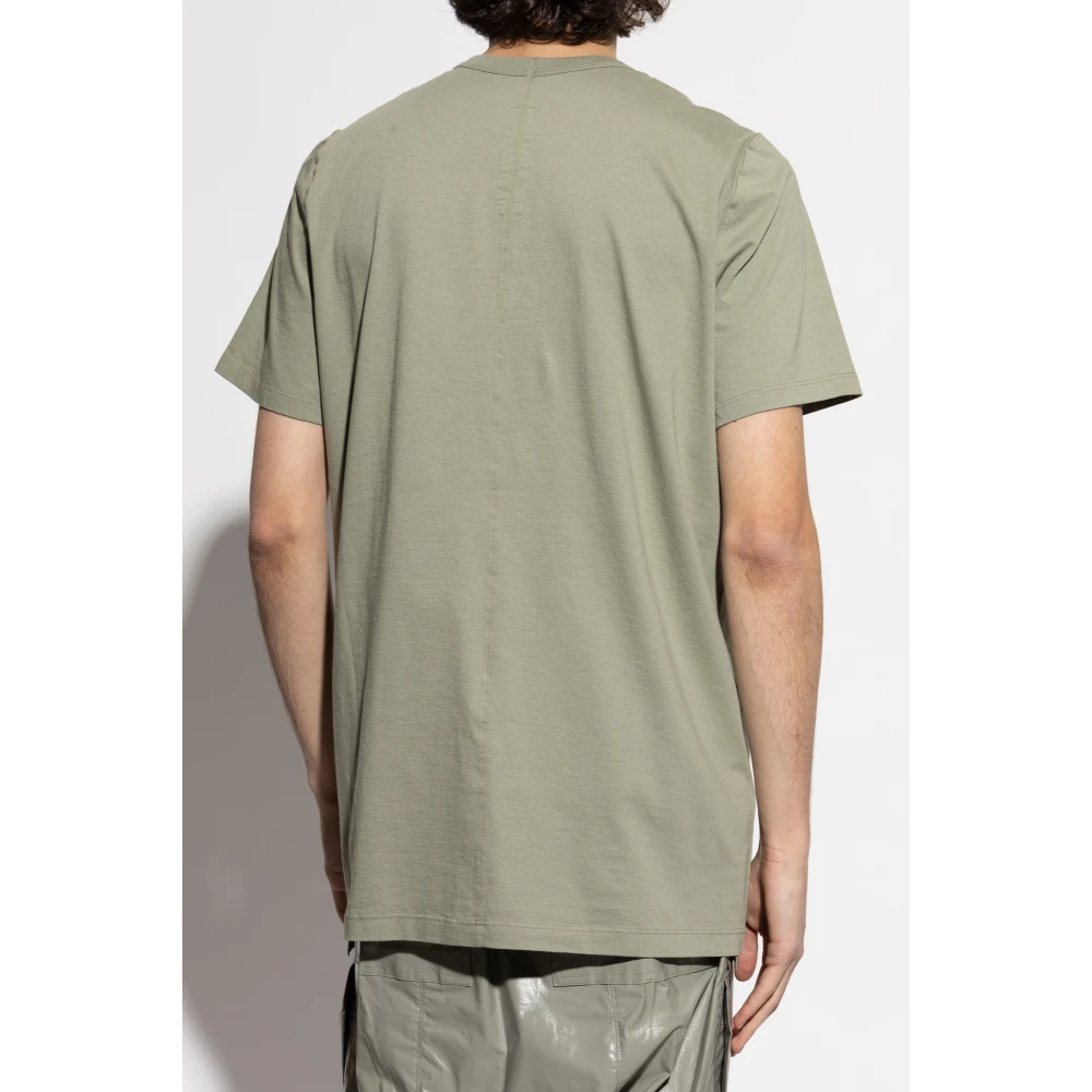 Rick Owens Level T-shirt Green Heren