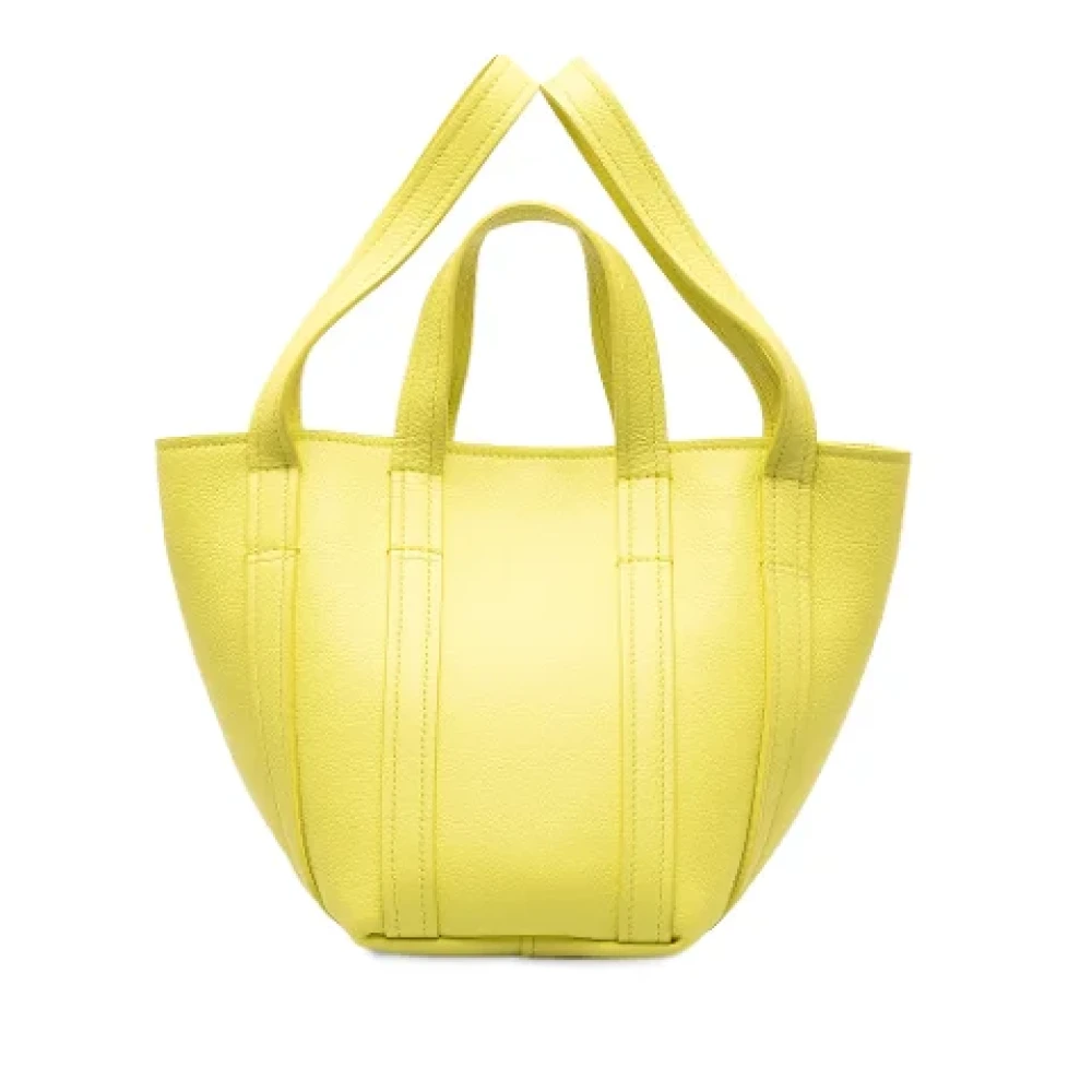 Balenciaga XS Everyday North-South Tote Satchel Yellow Dames
