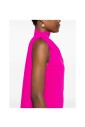magenta-pink-one-shoulder-dress-with-scarf