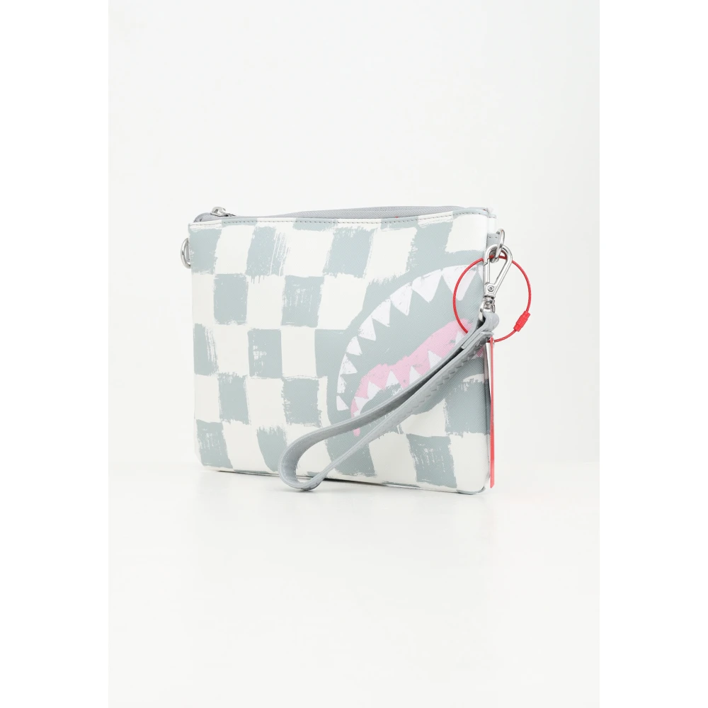 Sprayground Elegante Crossover Clutch Tas Gray Dames