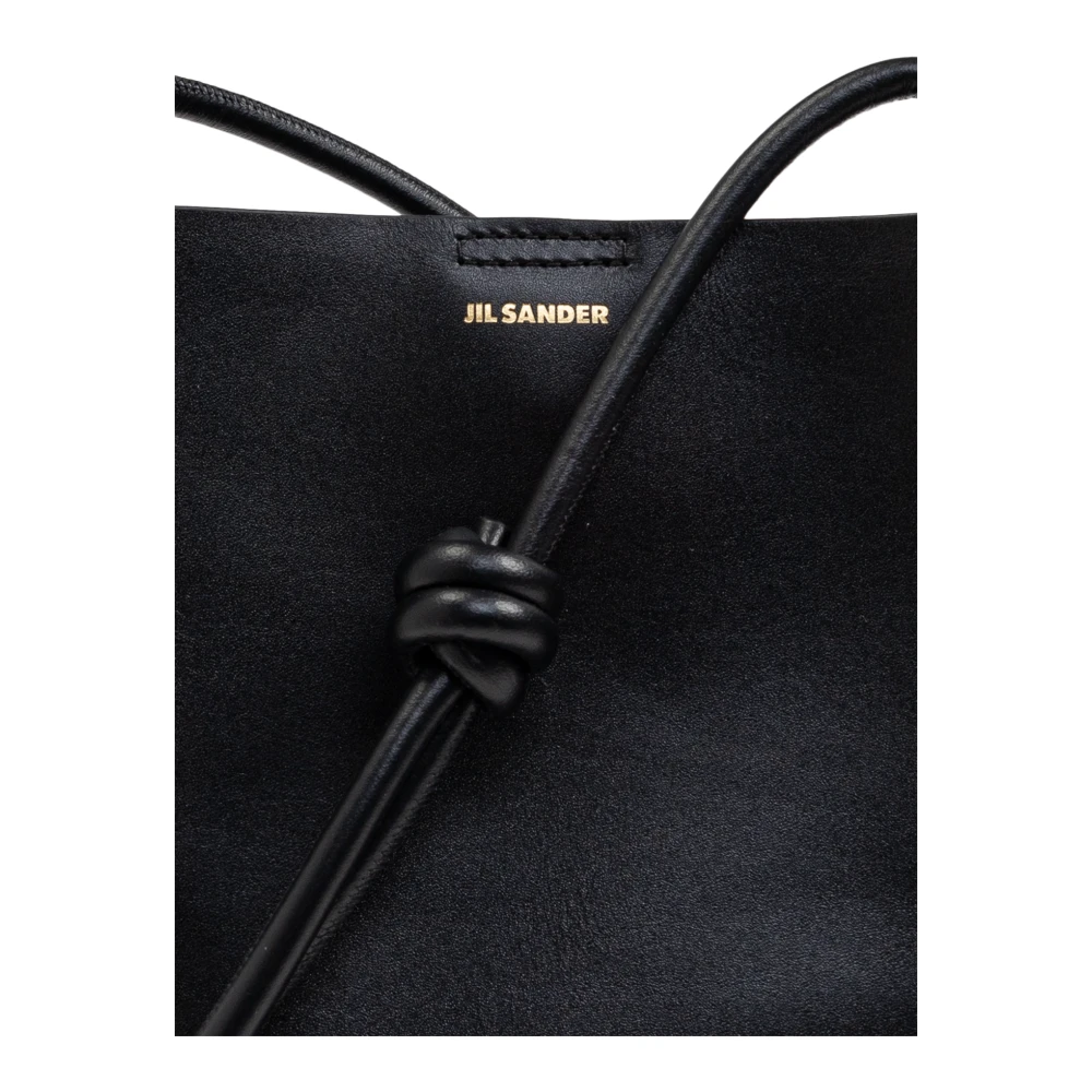 Jil Sander Schoudertas Black Dames