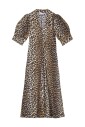leopard-print-brown-midi-dress