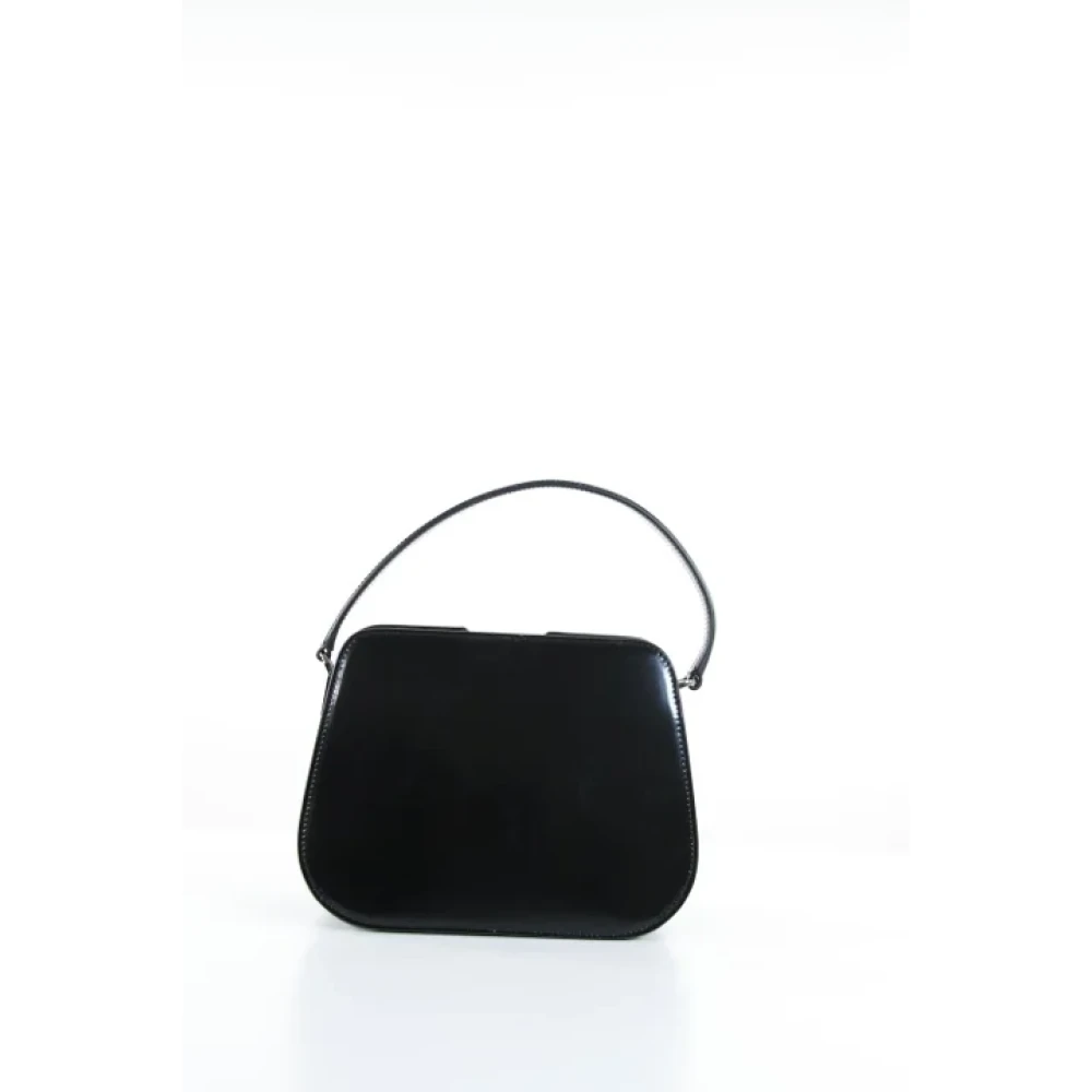 Armani Pre-owned Leather handbags Black Dames