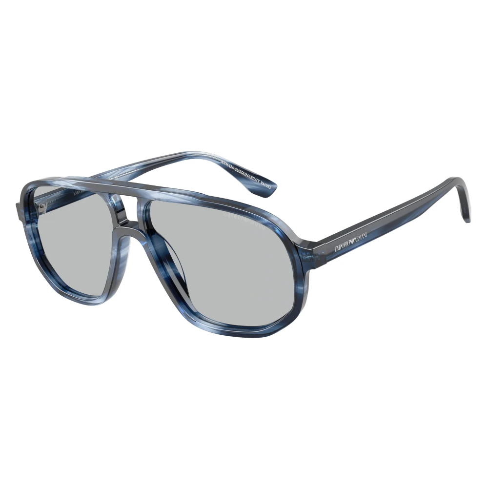 Emporio Armani Men's Blue Sunglasses Ea4263u Model 632787 Medium