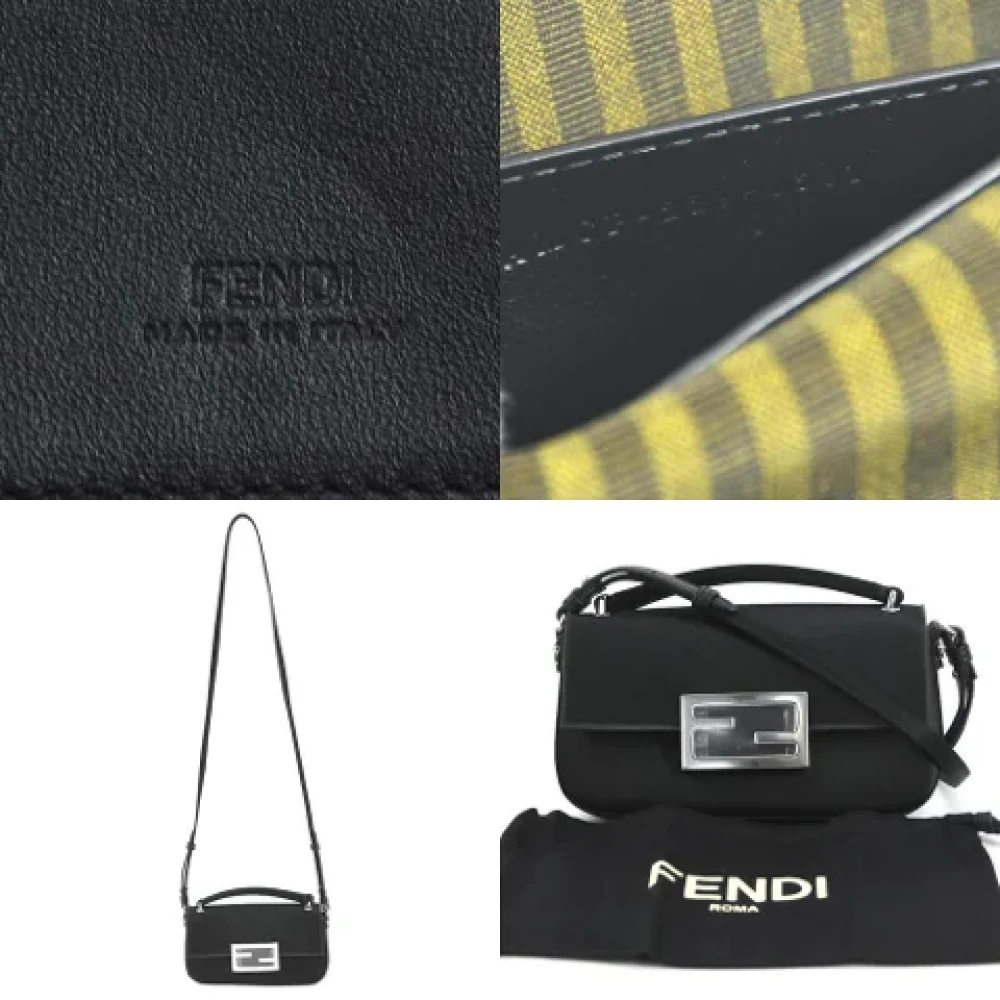 Fendi Vintage Pre-owned Fabric fendi-bags Black Dames