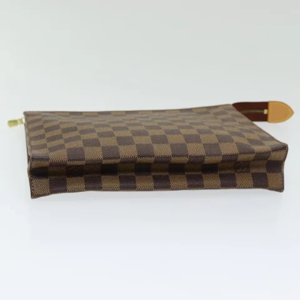 Louis Vuitton Vintage Pre-owned Canvas pouches Brown Dames
