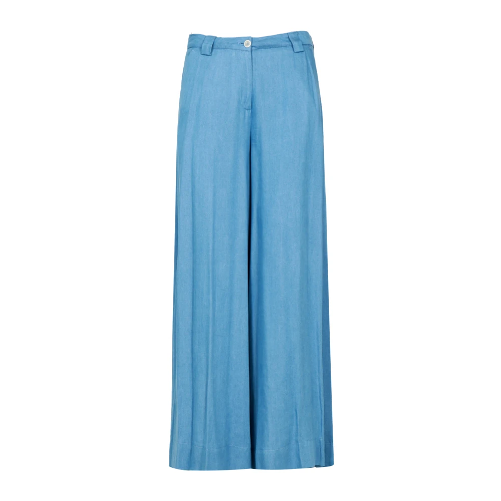 Cruna Donna Blu Pantaloni, S, New,