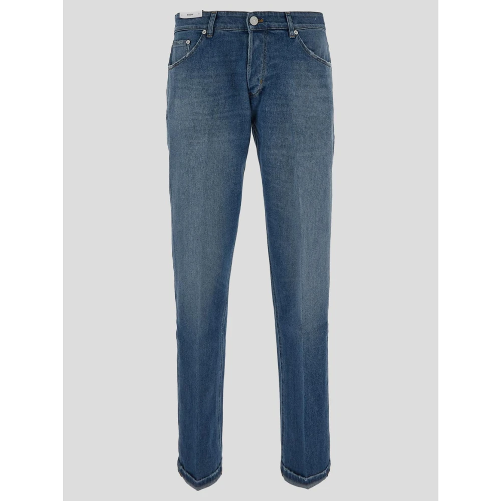 PT Torino Slim-Fit Katoenen Jeans voor Heren Blue Heren