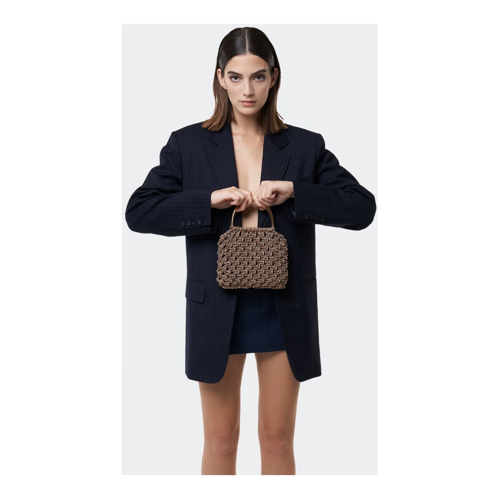Hibourama Stijlvolle Alice Handtas Brown Dames