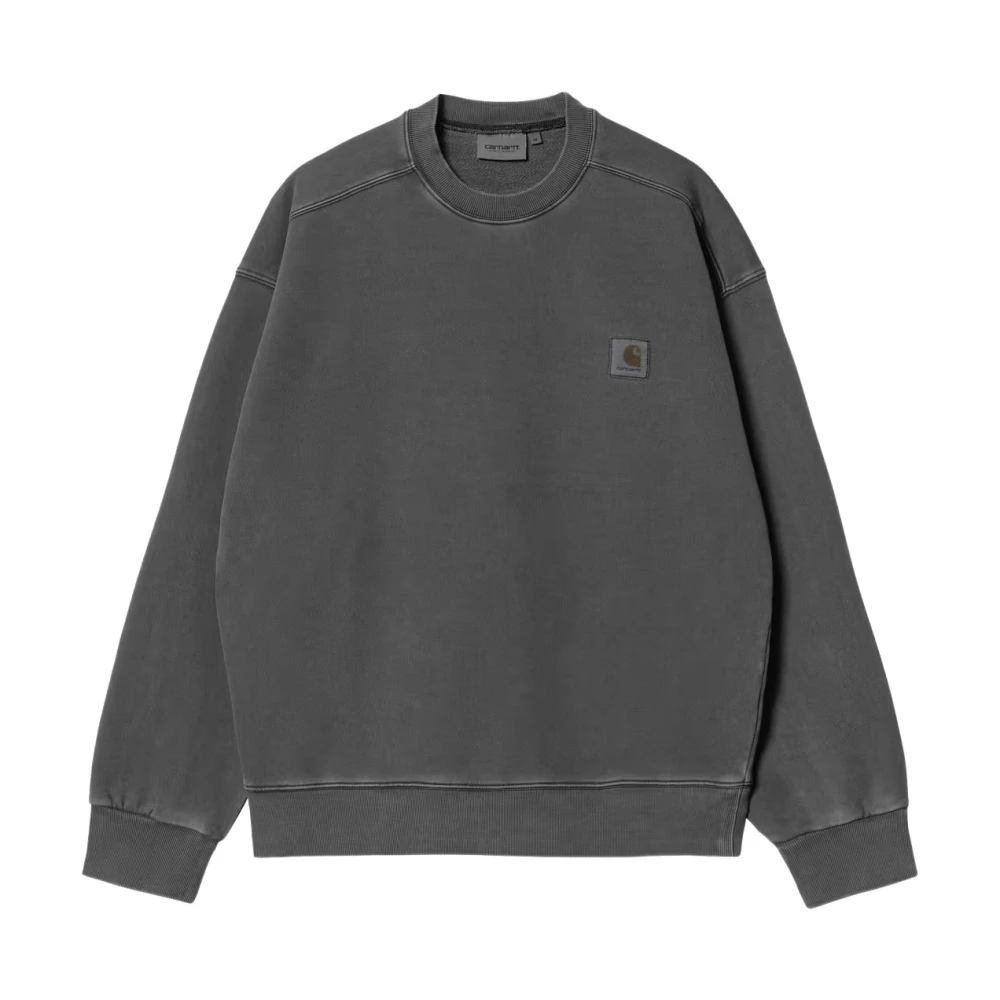 Carhartt Wip Men's Black Nelson Sweatshirt - Sweatshirts - S - Sweatshirts & Hoodies