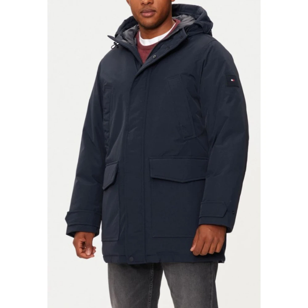 Tommy Hilfiger Heren Donsparka Jas Blue Heren