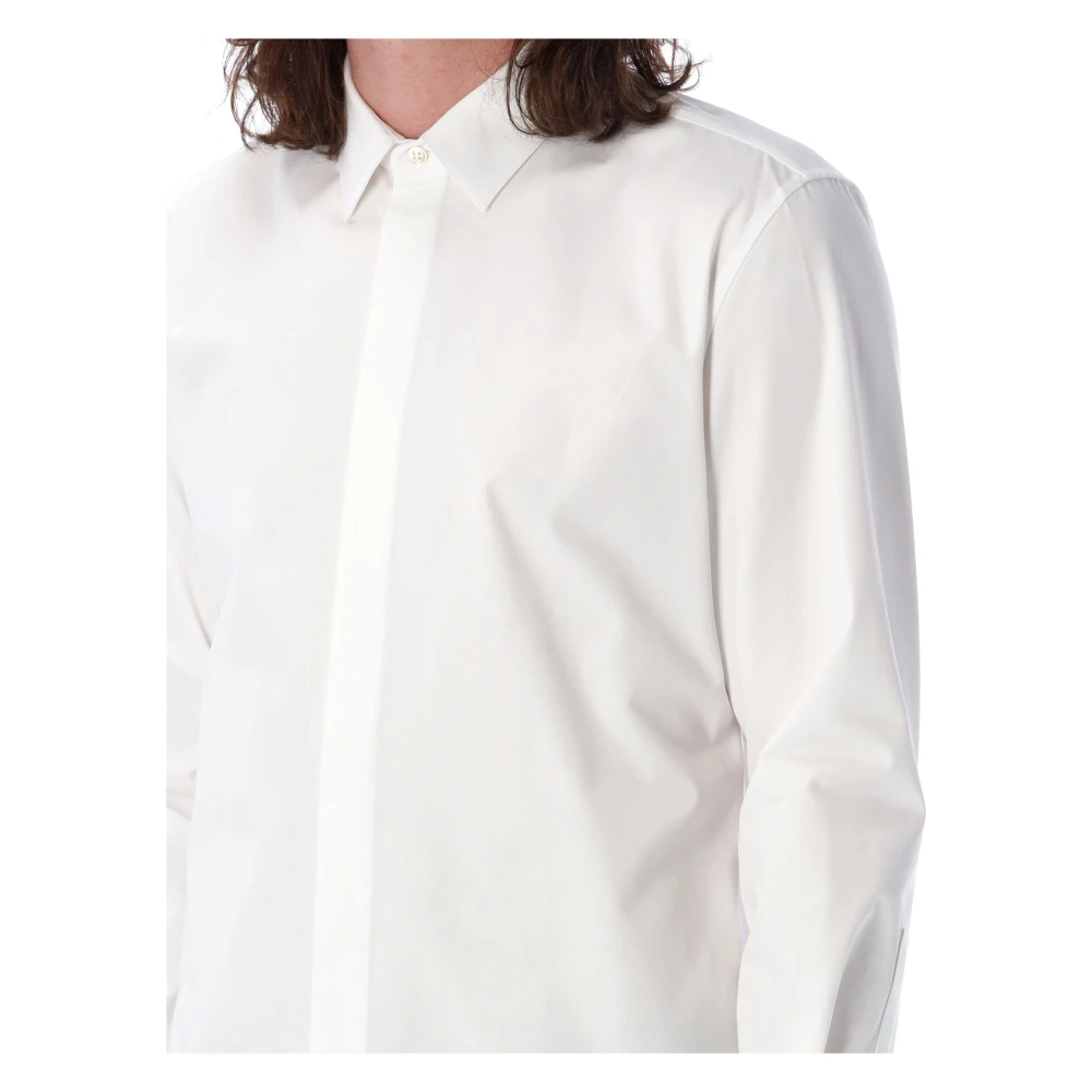 Saint Laurent Formal Shirts White Heren