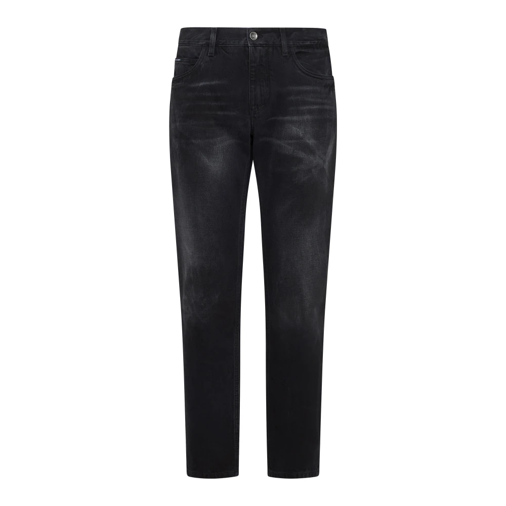Dolce & Gabbana Regular Fit Jeans Black Heren