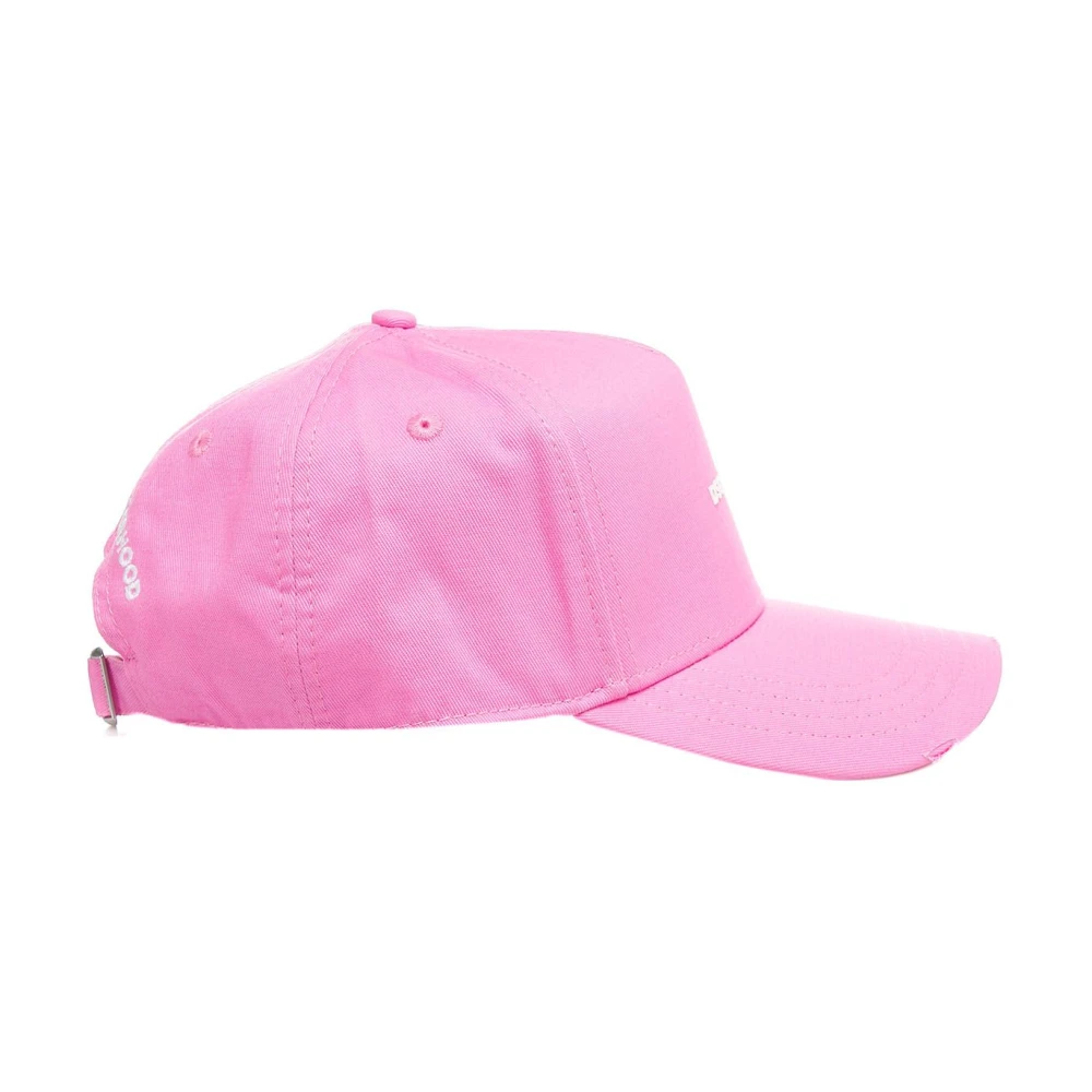 Dsquared2 Roze Baseballpet Accessoires Pink Dames