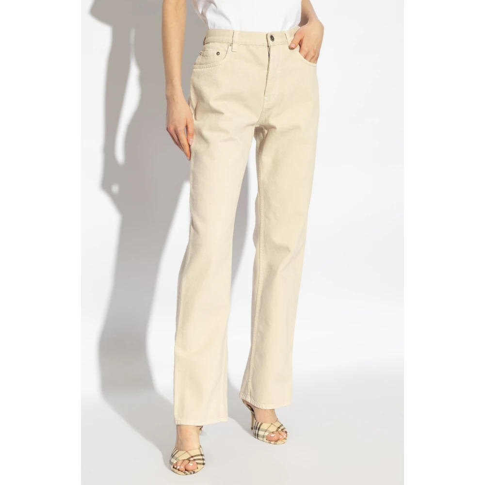 Burberry Rechte jeans Beige Dames