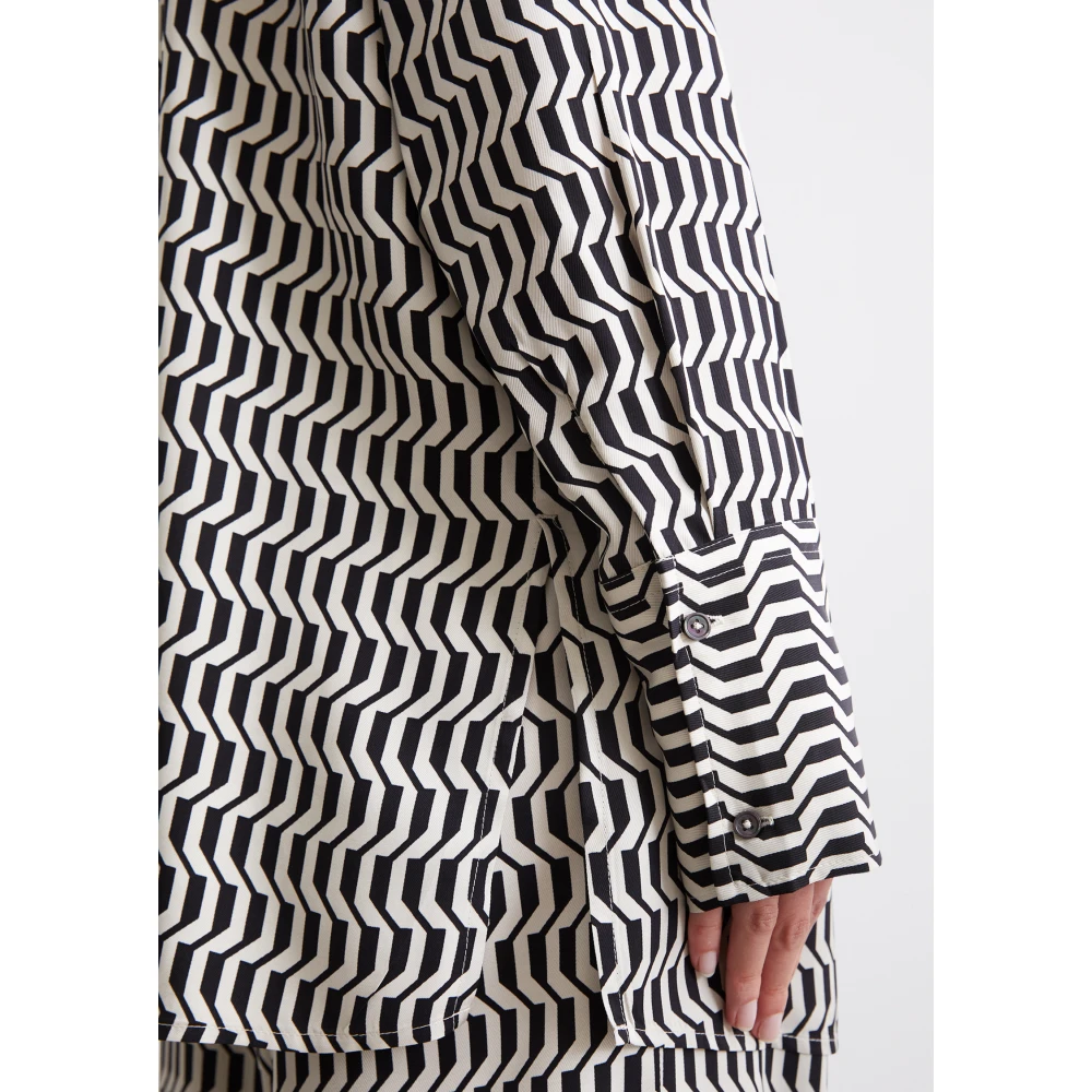 Marc O'Polo NorHeren lange blouse Multicolor Dames