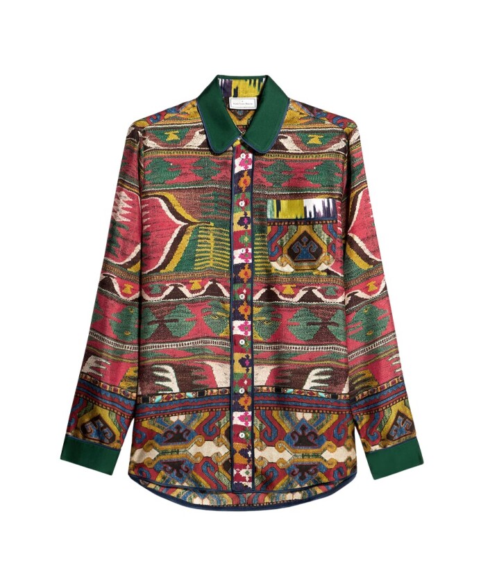 chemise-en-soie-avec-design-eclectique