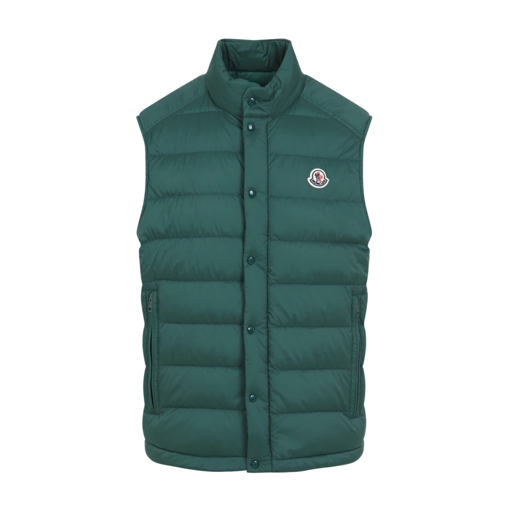 Moncler Donkergroene Barthe Vest Green Heren