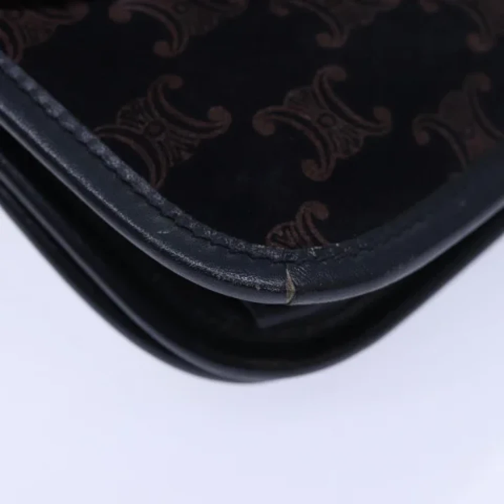 Celine Vintage Pre-owned Canvas celine-bags Black Dames