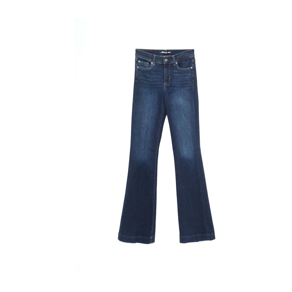 Liu Jo Blauwe Denim Flare Jeans Blue Dames