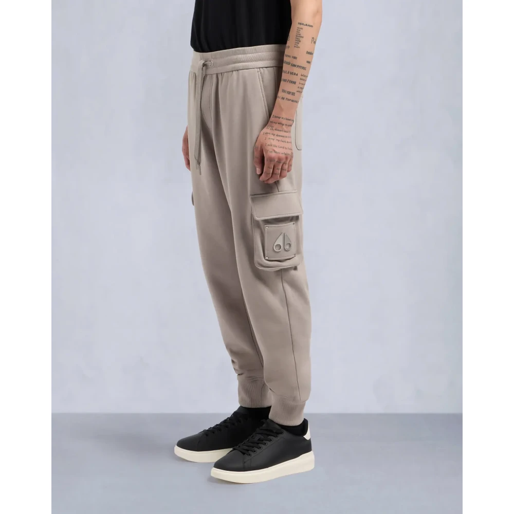 Moose Knuckles Cargo Jogger Dusk Stijlvolle Broek Beige Heren