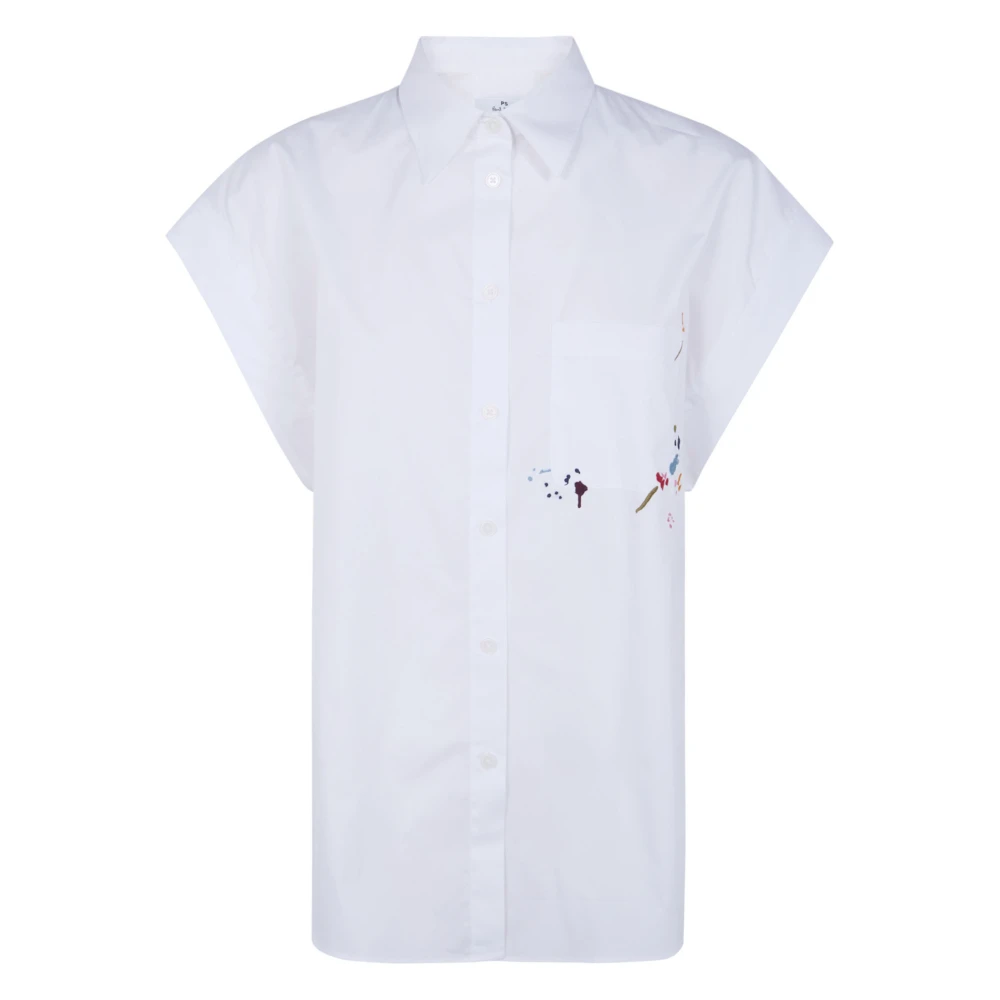 Paul Smith Mujer Blanco Camisetas, Talla: S