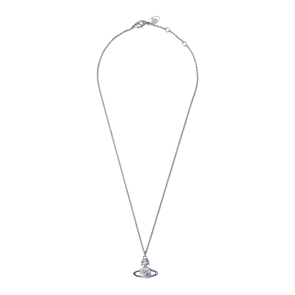 Vivienne Westwood Women's Gray Agnatha Bas Relief Pendant Necklace - Necklaces - One Size - Accessories