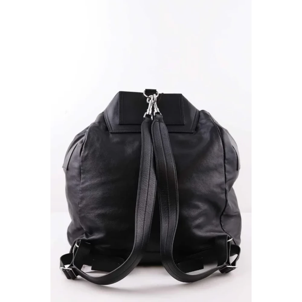 Celine Vintage Pre-owned Leather shoulder-bags Black Dames