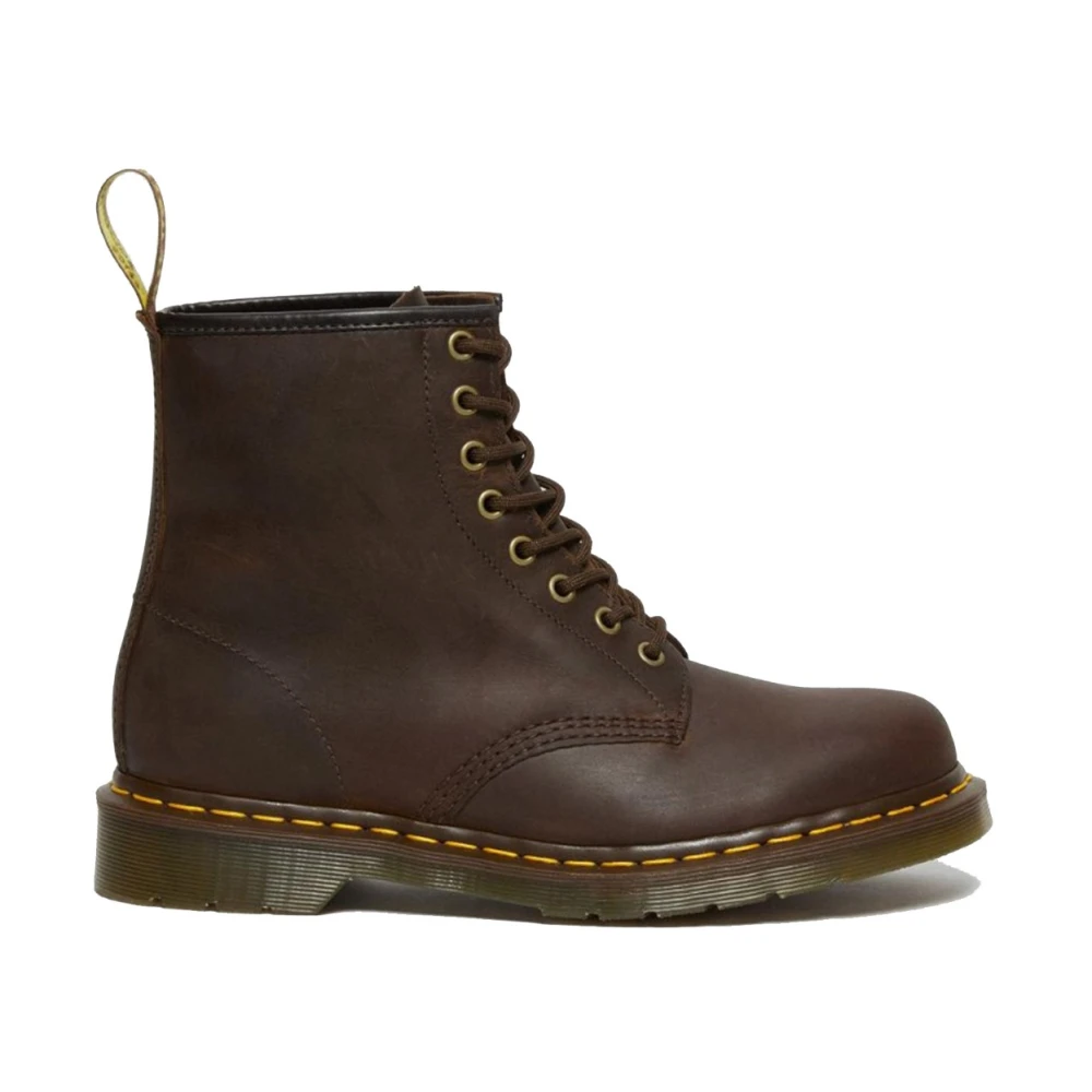 Dr. Martens Uomo Marrone - Stivali 8 Eye 1460 Gaucho - Shoes - 41 Eu - Immagine 4