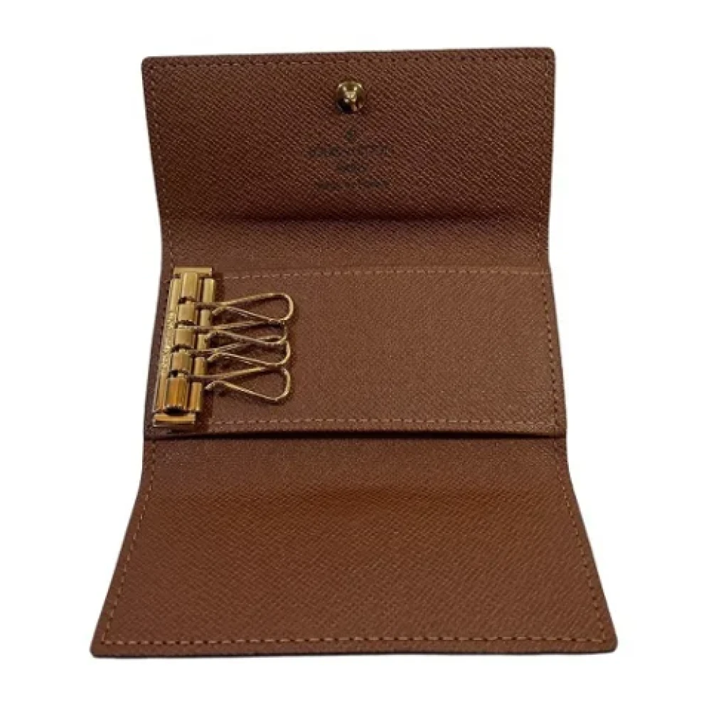 Louis Vuitton Vintage Pre-owned Fabric key-holders Brown Unisex