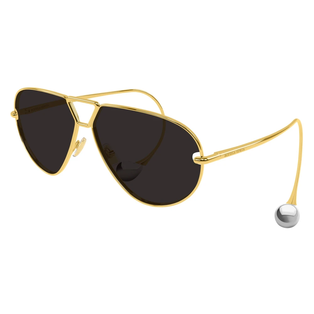 Bottega Veneta Unisex Black Sunglasses, 64 Mm, Sunglasses