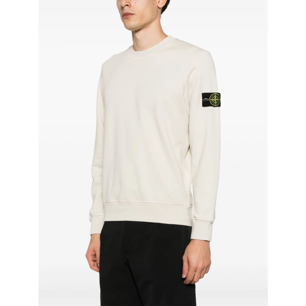 Stone Island Beige Sweater Herenmode Beige Heren