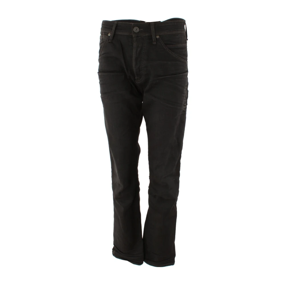 Jack & jones Glenn Fox Comfort Zwarte Jeans voor Heren Black Heren